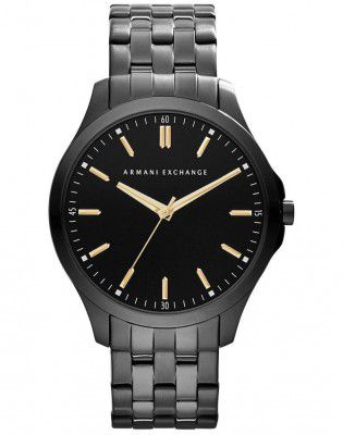 Armani Exchange Mens Stainless Steel Three-Hand Dress Watch