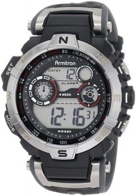 Armitron Sport Mens Digital Watch 40/8231RDGY