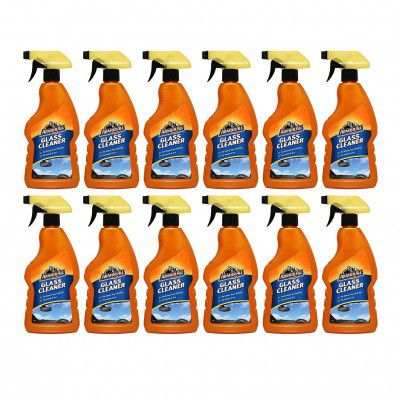 ArmorAll Glass Cleaner - Specifically Designed to Remove Road Dirt, Grime and Insects from Your Vehicle windscreen : 500ml : Pack of 12