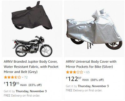 ARNV Branded Jupiter Body Cover upto 80% off