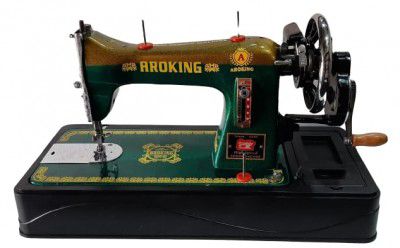 Aroking Straight Stitch Composite Sewing Machine (Green)