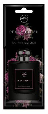 Aroma Car Perfume Hanging Car Air Freshener, Peony Blush (Pack of 3)