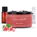 Aromahpure Dashboard Car Perfume with 50 ml Floral Miniature Fragrance Oil | Rose Romance - Rose Fragrance Car Freshener...
