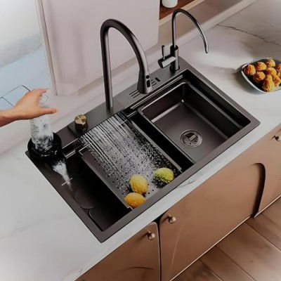 ARQUIN 304 Grade 30'' x 18'' x 9'' Kitchen Sink Anti Scratch Design
