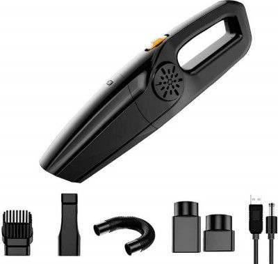 Arrom Specialized WIRELESS Vacuum Cleaner with Powerful Suction for Car, Home, Office Cordless Vacuum Cleaner with Anti-Bacterial Cleaning  (Black)