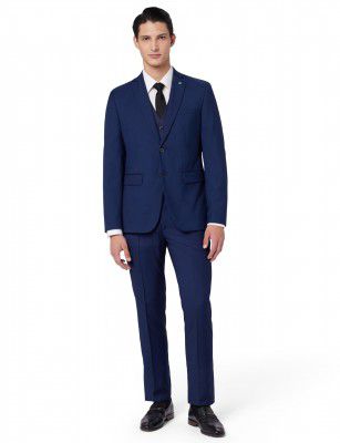 Arrow Men Regular Fit Formal Suit Business Suit Pants Set