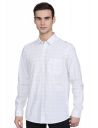 Arrow Men White Spread Collar Long Sleeves Printed Shirt...