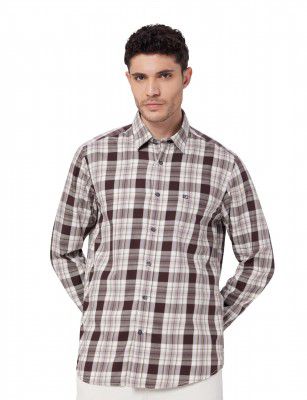 Arrow Men's Checkered Slim Fit Shirt