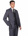 Arrow Men's Polyester Blend Checkered Formal Business Suit Pants Set...