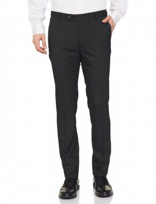 Arrow Men's Tapered Fit Mid Rise Pants