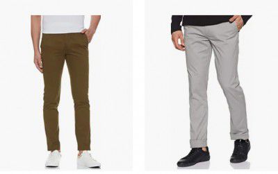 Arrow Sports Men's Trousers Upto 80% Off