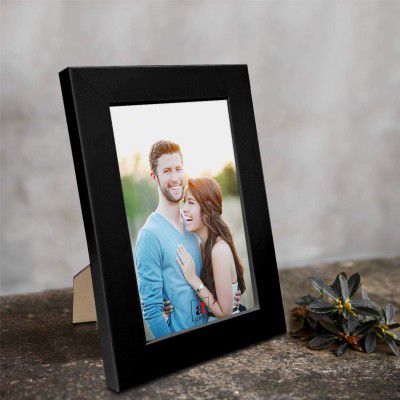 Art Street Synthetic Table/Wall Photo Frame for Home Decor (4 X 6, Black)