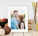 Art Street Synthetic Wall/Table Photo Frame With Stand (4 inches X 6 inches, White)...