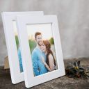Art Street Table Photo Frames - Set of 2 (6x8 Inch - White) (ASTPF2617-6x8-WHT-PK2)...