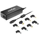 Artis 65Watt Universal Laptop Adapter with 8 Interchangeable Connector pins (Power Cord Included) Compatible with Dell/HP/Lenovo/ASUS/Acer/Samsung/Compaq/IBM/Toshiba...
