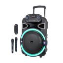 Artis SoundMax 2000 80W Wireless Bluetooth Party Speaker with EQ Mode/FM/USB/Aux in/TF Card & Wireless Mic....