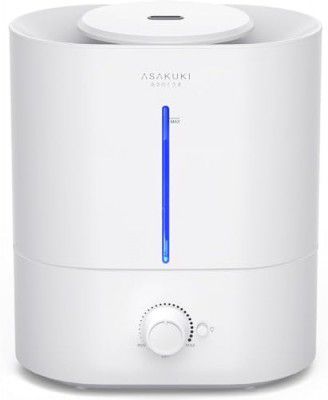 ASAKUKI Cool Mist Humidifiers for Bedroom Large Room, Top Fill 4L Ultrasonic Humidifier
