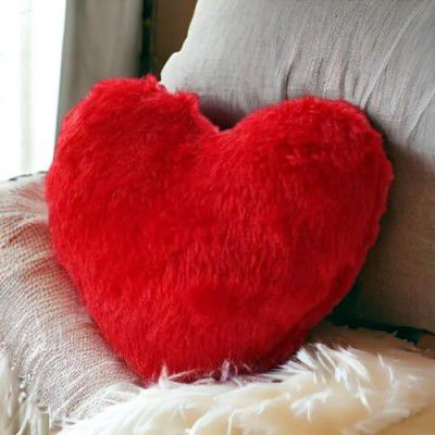 ascension Heart Shape Cushion Pillow Valentine Gift (12"X12")