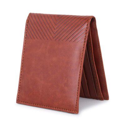 Ashtron Men's Brown Leather Wallet