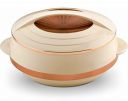 Asian Olympic Inner Steel Casserole, 1600 ml, Rose Gold |PU Insulated| BPA Free | Odour Proof| Food Grade | Easy to Carry | Easy to Store | Ideal for Chapatti | Roti | Serving Casserole...