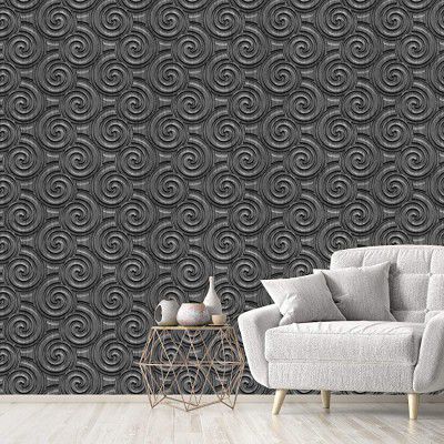 Asian Paints ezyCR8 Shells 3D Design Wallpaper