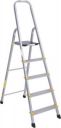 Asian Paints TruCare 5 Steps|Silver color|5 Year Warranty|Home Ladder|Anti-Skid, Foldable Aluminium Ladder  (With Platform)...