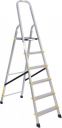 Asian Paints TruCare 6 Steps|Silver color|5 Year Warranty|Home Ladder|Anti-Skid, Foldable Aluminium Ladder  (With Platform)...