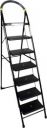 Asian Paints TruCare 7 Steps|Black color|5 Year Warranty|Home Ladder|Anti-Skid, Foldable Steel Ladder  (With Platform, Hand Rail)...