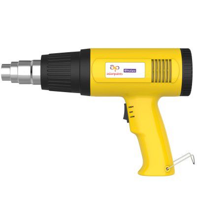 Asian Paints Trucare Heat Gun 1800 Watt Quick Hot Air Blower (Pack of 1, Yellow)