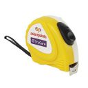 Asian Paints Trucare Carbon steel Measuring Tape strip 5m with self-locking Auto-lock mechanism | Belt clip (5m, white)...
