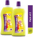 Asian Paints Viroprotek Ultra Disinfectant Floor Cleaner Citrus - 1 L (Pack of 2)...