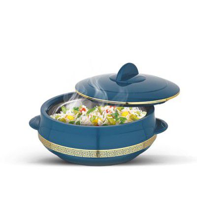 Asian Plastowares Bailey Gold Casserole - 2500ML | Royal Dark Blue