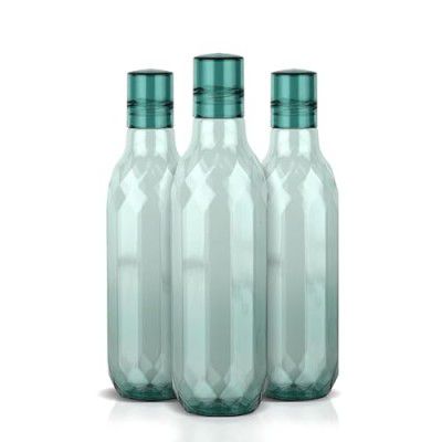 ASIAN Plastowares Diamond Water Bottle – Set of 3 (1 Litre)