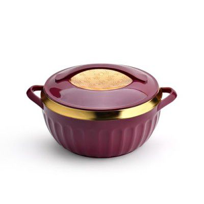 Asian Plastowares Dignity Casserole 1600ml | Maroon