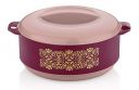 ASIAN Plastic Premium Steel Casserole, Red, 600 ml...