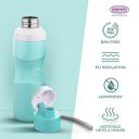 Asian Thumb Grip Insulated Water Bottle 700ml | Steel Inner Flask for Hot & Cold Drinks ...