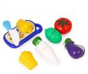 Asian Vegetable 7 PC Fruits Cutting Toy Set for Kids ...