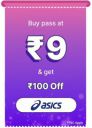 BBD Sale | Asics Pass on Women Shoes only at Rs. 9 and get discount of 25% upto Rs 100...