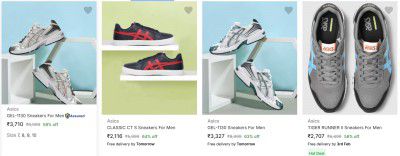 Asics Premium Sneakers upto 70% off