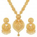 Asmitta Jewellery Set for Women (Golden) (NS725KJGLDSB0)...