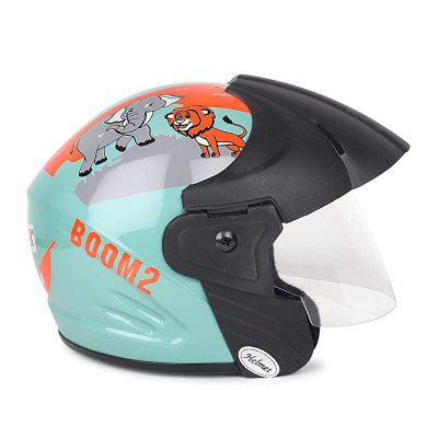ASR Ahad Safety Rider Boom Junior Half face Kids Helmet for Cycle & Motorcycle