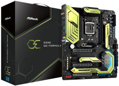 ASRock Z590 OC Formula LGA 1200Socket ATX Intel Z590 Chipset DDR4 Motherboard for Desktop