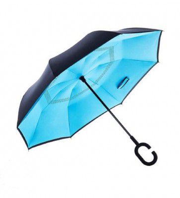 Assorted Nylon C Shaped Umbrella