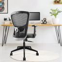ASTRIDE Ryzen Ergonomic Mid Back Office Chair with 2-D Adjustable PU Armrest...
