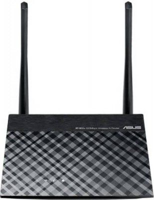 ASUS Asus RT-N12+ 3-in-1 Router / AP / Range Extender 300 Mbps Wireless Router  (Black, Single Band)