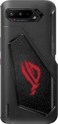 ASUS Back Cover for ROG 5, ROG 5s  (Black, Silicon)