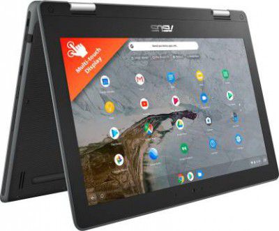 ASUS Chromebook Flip Intel Celeron Dual Core C214MA-BU0452 Laptop (4 GB RAM | 64 GB SSD)
