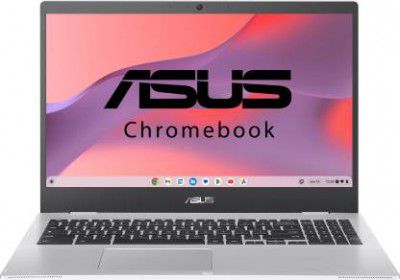 ASUS Chromebook Intel Celeron Dual Core N4500 - (8 GB/128 GB EMMC Storage/Chrome OS) CX1500CKA-NJ0395 Chromebook  (15.6 Inch, Transparent Silver, 1.80 Kg)