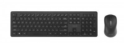 ASUS CW101 Wireless Keyboard & Mouse Combo (104 Keys, 1000DPI, Near Silent Operation, Black)