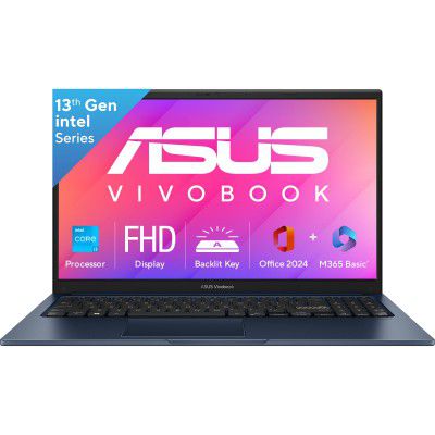 ASUS Vivobook 15, Intel Core i3-13Gen Laptop (12GB RAM /512GB SSD) X1504VA-BQ332WS